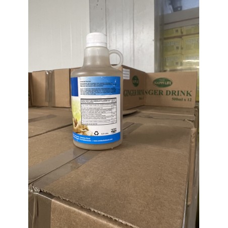 jus de gingembre 500ml, vente en gros pour professionnels